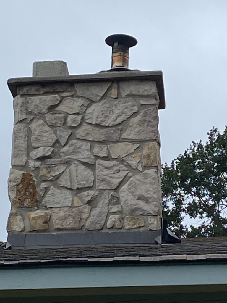 Chimney after